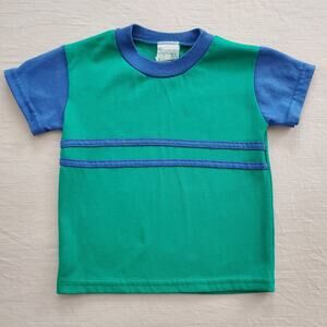 Vintage Green/Blue Shirt 24 months